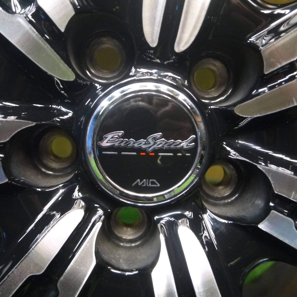 バリ溝！21年！9.5分★86 BRZ 等 215/45R17 スタッドレス ブリヂストン ブリザック VRX2 EuroSpeed MiD ユーロスピード 17インチ PCD100/5H★4122402Hス