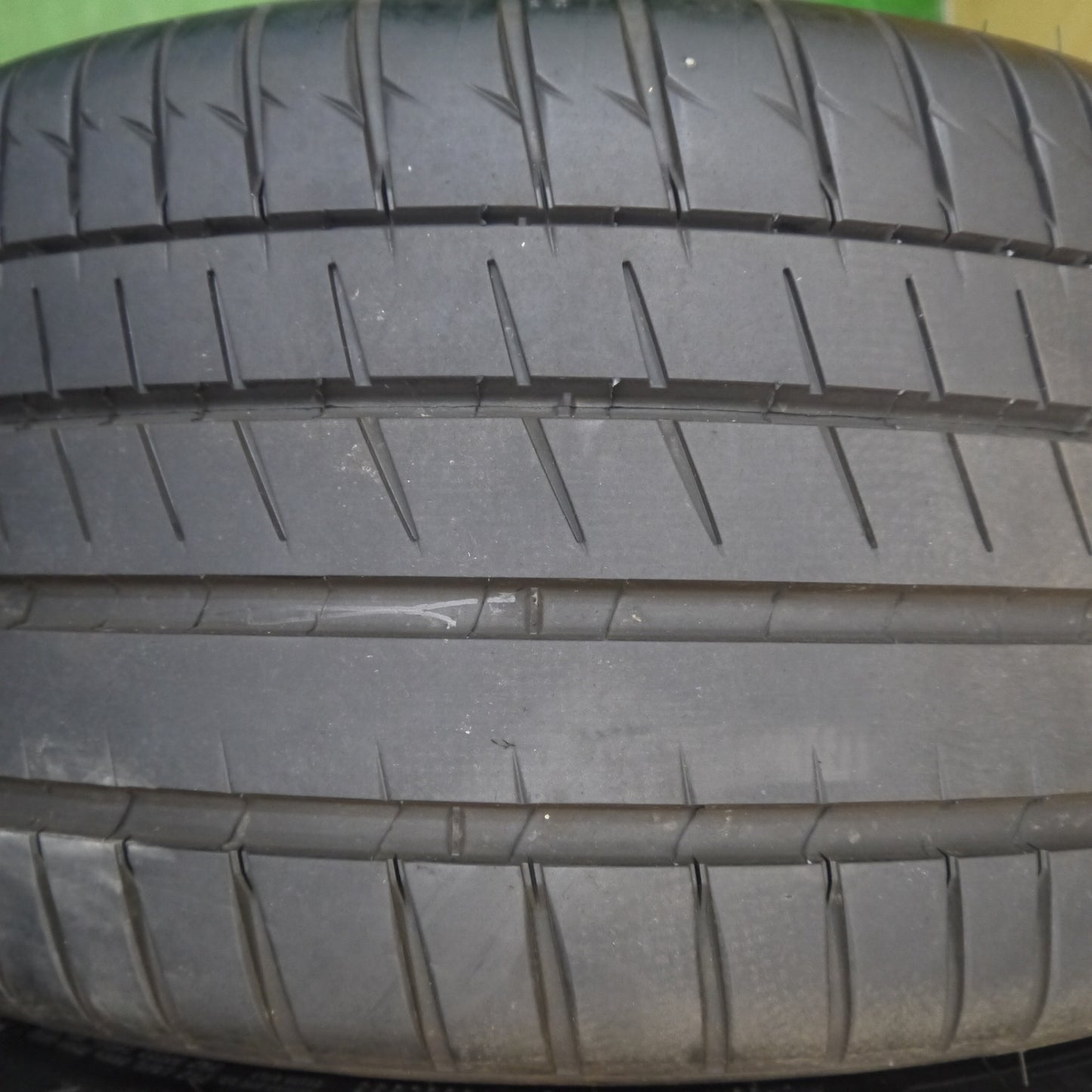 バリ溝！23年！キレイ！9分★ENKEI RS05RR 255/40R20 285/35R20 ミシュラン パイロットスポーツ4 S Racing R エンケイ 20インチ PCD114.3/5H★5091703Hノ