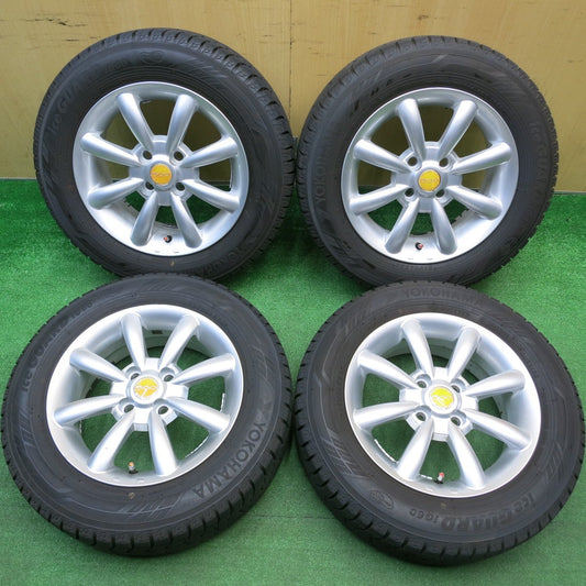 バリ溝！23年！9.5分以上★FIAT フィアット 500 等 AGA 175/65R14 スタッドレス ヨコハマ アイスガード iG60 14インチ PCD98/4H★5113007HAス