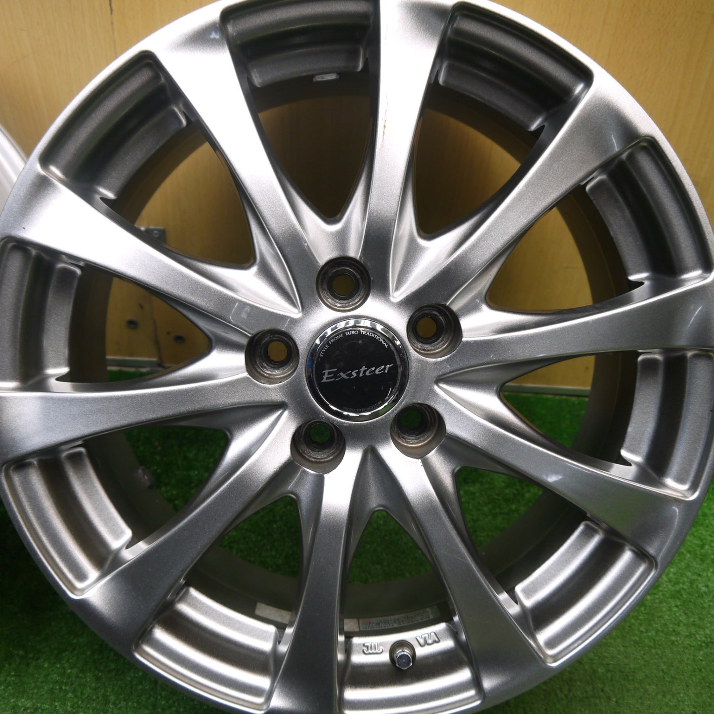 4本価格★プリウス ウィッシュ カローラ 等 Exsteer HOTSTUFF 16インチ エクスター ホットスタッフ 16×6.5J PCD100/5H★5120907Hホ