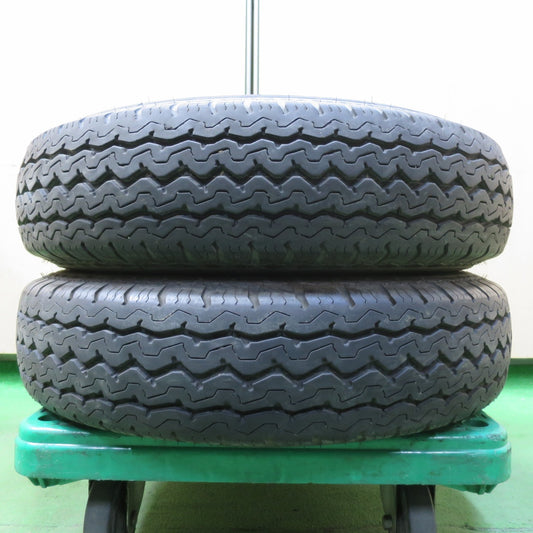 バリ溝！9.5分！2本★トラック タイヤ 205/85R16 117/115L ダンロップ SPLT5 16インチ★5062605イノタ