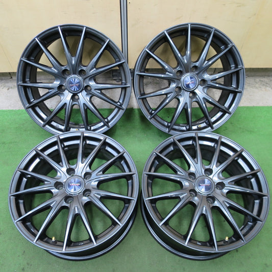 キレイ★VELVA SPORTZ ヴェルヴァ 17インチ ホイール 17×7J PCD114.3/5H★6042705NGホ