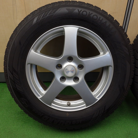 バリ溝!24年!キレイ!ほぼ10分◎スタッドレス 215/65R16 ヨコハマ アイスガード iG60 NOCHE EURO ノーチェ ユーロ 16インチ PCD114.3/5H◎6092001KTス