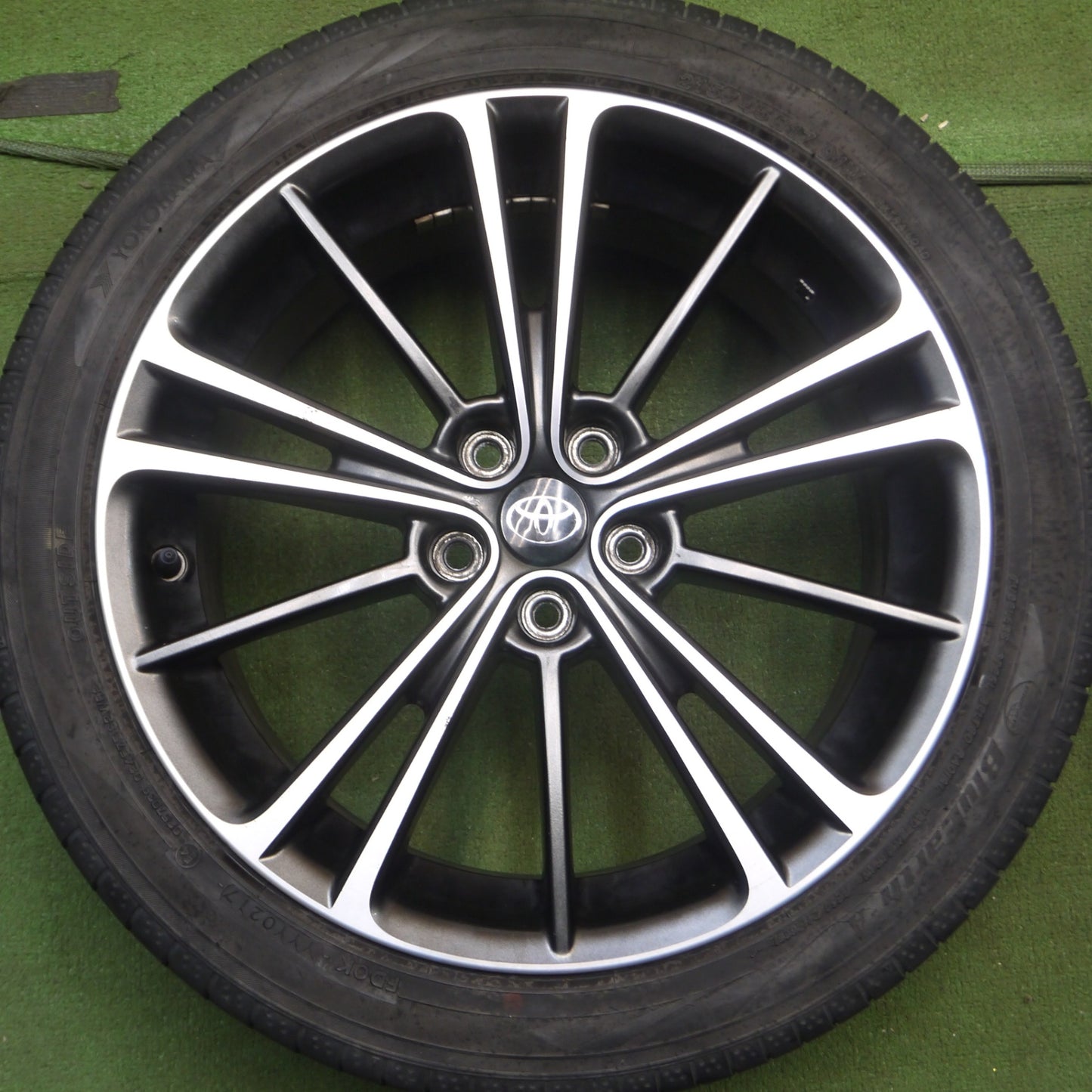 *送料無料* 4本価格★トヨタ 86 スバル BRZ 純正 215/45R17 ゼトロ S4 ヨコハマ BluEarth-A 17インチ PCD100/5H★4052207Hノ