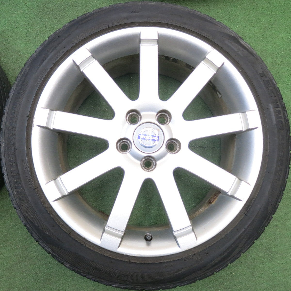 4本価格★ボルボ V70 純正 225/45R17 ブリヂストン TECHNO SPORTS 17インチ PCD108/5H★6032301HAノ
