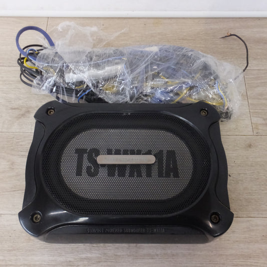 [送料無料] ★カロッツェリア carrozzeria 21cm×13cm パワードサブウーファー TS-WX11A★