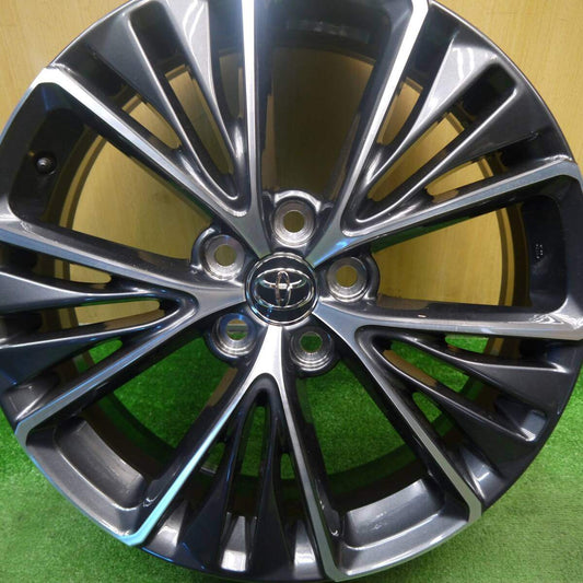 新車外し！1本★トヨタ 60系 プリウス Zグレード 純正 ホイール 19インチ 19×6.5J PCD114.3/5H★5031409Hホ