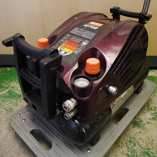 [送料無料] ☆MAX マックス スーパー エア コンプレッサー AK-HH1270E ガーネットレッド エアー ツール 工具 現状品☆