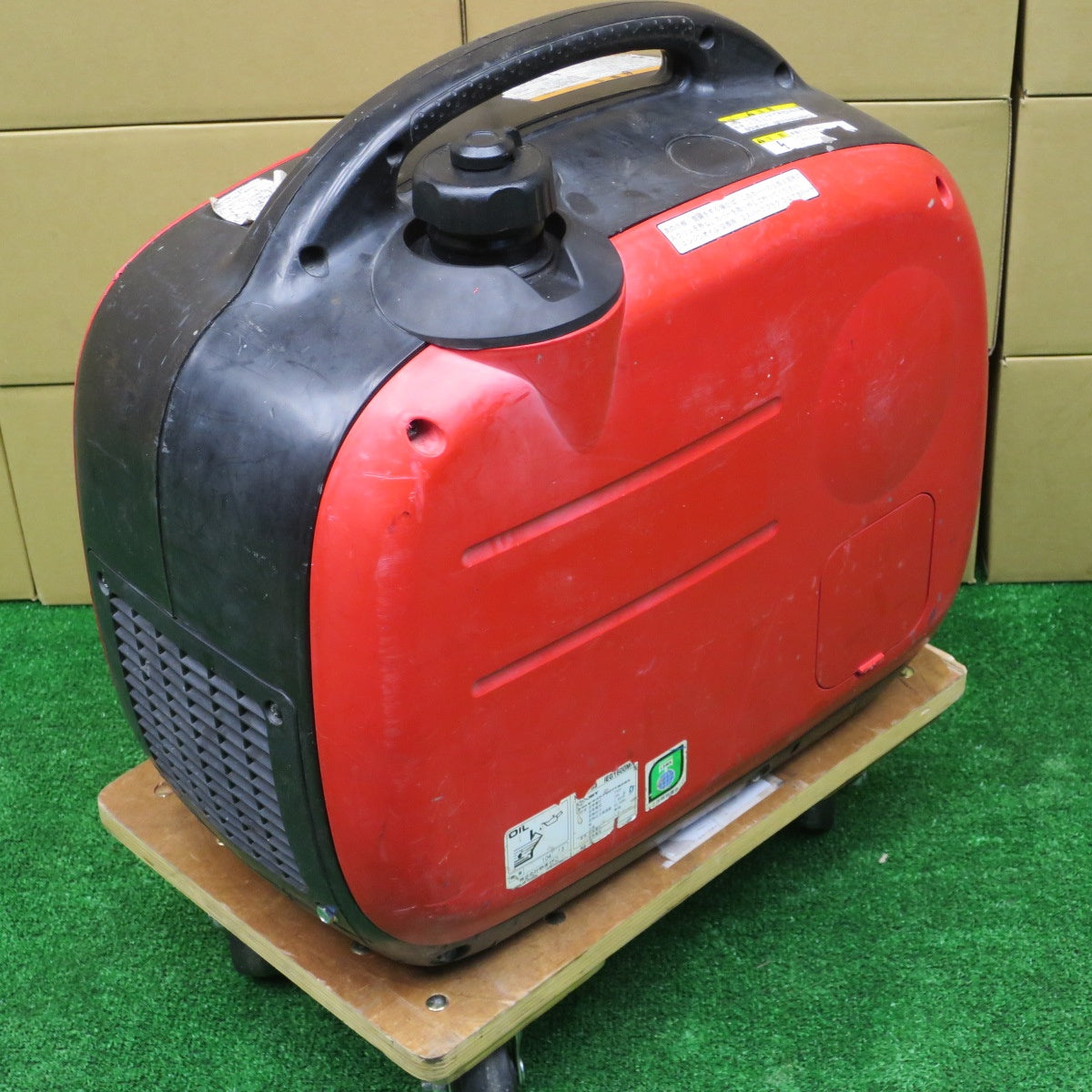 [送料無料] ◆新ダイワ インバータ 発電機 iEG1600M-Y ガソリン エンジン 1.6kVA やまびこ shindaiwa ジャンク◆