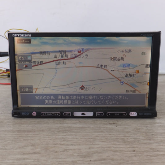[送料無料] ★カロッツェリア carrozzeria AV一体型HDDナビゲーション 楽ナビ AVIC-HRZ009G(66)★