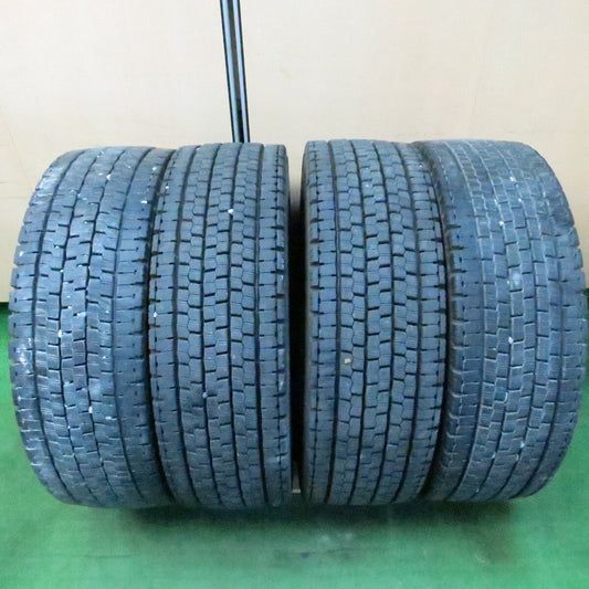 バリ溝！23年！9分★トラック タイヤ 245/70R19.5 136/134J スタッドレス ブリヂストン W999 19.5インチ★4050407ナス