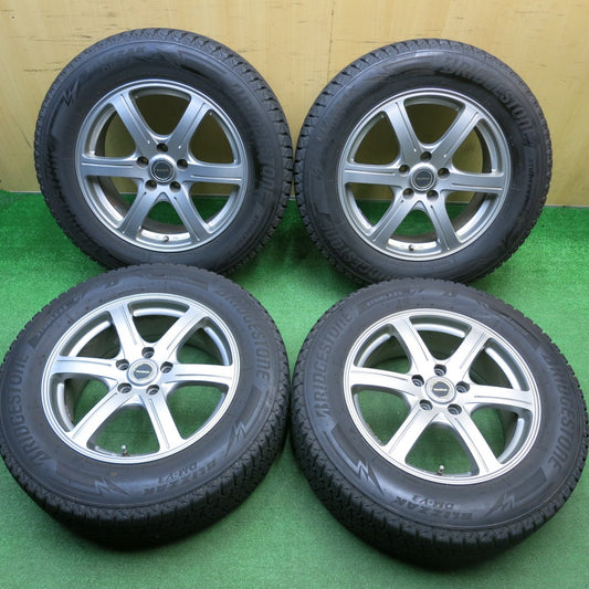 キレイ★スタッドレス 225/65R17 ブリヂストン ブリザック DM-V3 BALMINUM GR6 バルミナ 17インチ PCD114.3/5H★5120612HAス