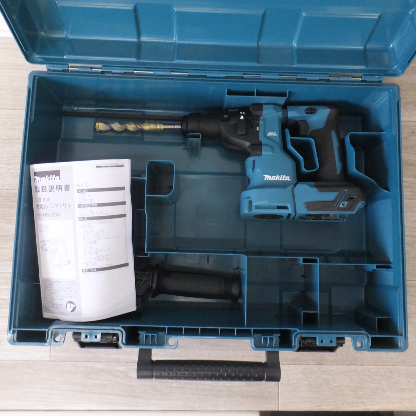 [送料無料] キレイ★マキタ makita 18mm 充電式ハンマドリル HR183DZK 18V 本体のみ★