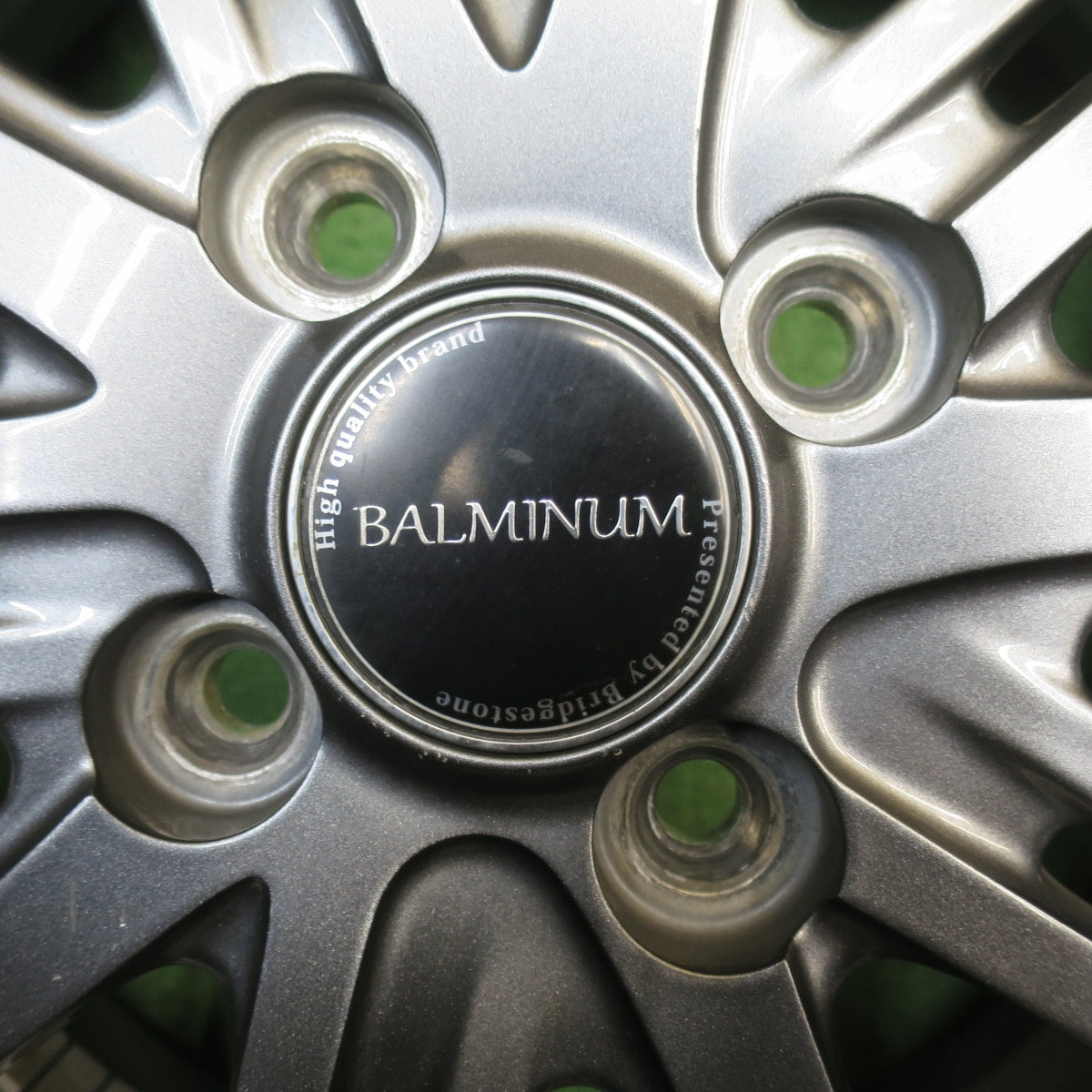 バリ溝！22年！キレイ！8.5分★スタッドレス 155/65R14 ブリヂストン ブリザック VRX2 BALMINUM BR10 バルミナ 14インチ PCD100/4H★6033102NJス