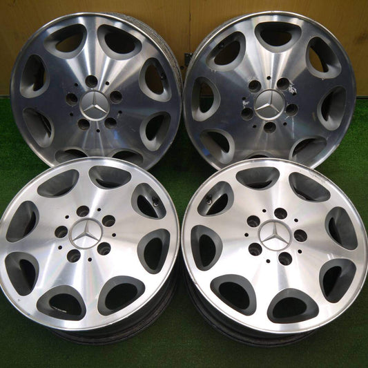 4本価格★ベンツ Eクラス W124 純正 ホイール 15インチ 15×6.5J PCD112/5H★5032108Hホ
