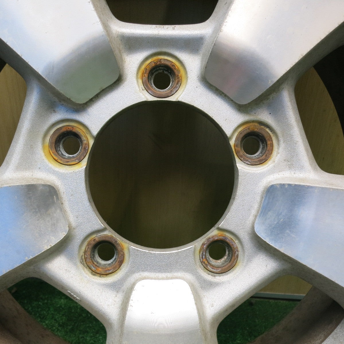 バリ溝！25年！9.5分★スズキ ジムニー 純正 ENKEI 175/80R16 ヨコハマ ジオランダー CV G058 16インチ エンケイ PCD139.7/5H★6040516HAノ
