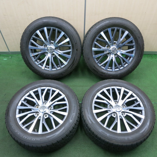 *送料無料* センサー付！バリ溝！綺麗！9.5分★レクサス LX570 純正 285/50R20 スタッドレス グッドイヤー アイスナビ SUV PCD150/5H★4041008TNス