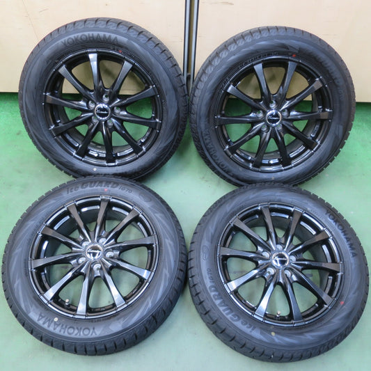 バリ溝！25年！美品！ほぼ10分◎86 BRZ 等 205/55R16 スタッドレス ヨコハマ アイスガード iG70 Exceeder エクシーダー 16インチ PCD100/5H◎6100605イス
