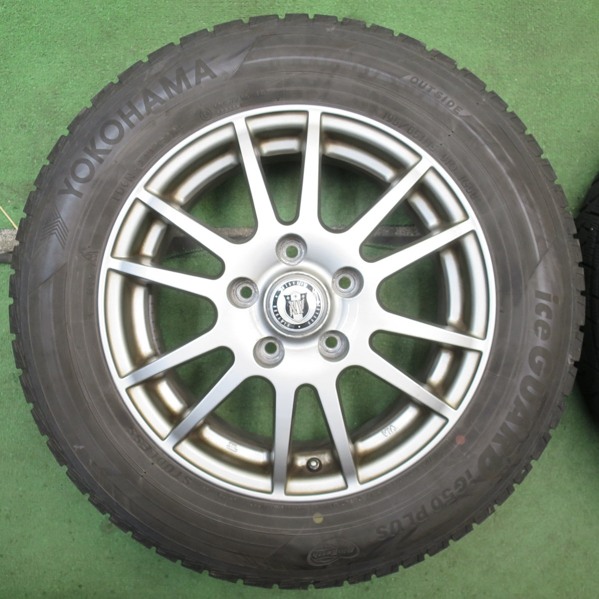 4本価格◎スタッドレス 195/65R15 ヨコハマ アイスガード iG50 プラス NIRVANA NV ニルバーナ ニルヴァーナ 15インチ PCD114.3/5H◎6072902NJス