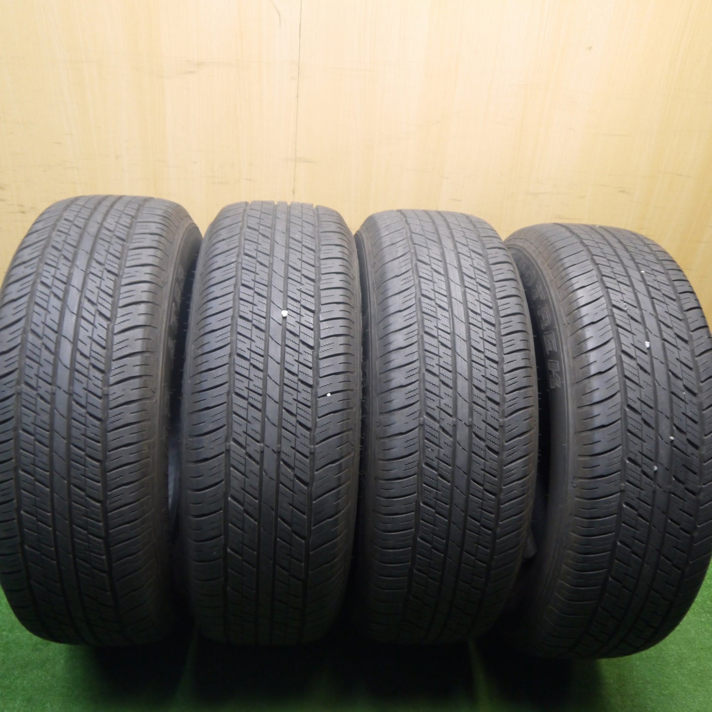 バリ溝！25年！9分★265/65R18 ダンロップ AT23 グラントレック タイヤ 18インチ ランクル プラド レクサス GX 等★5122602Hノタ