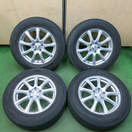 バリ溝！9.5分★スタッドレス 225/65R17 ダンロップ ウインターマックス SJ8 DUFACT デュファクト 17インチ PCD114.3/5H★5032509SYス