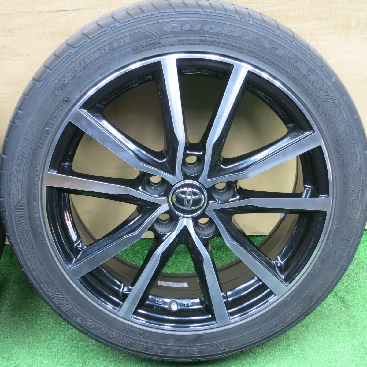 4本価格★205/50R17 グッドイヤー LS EXE BRANDLE N52BP ブランドル 17インチ PCD114.3/5H★6021401NKノ