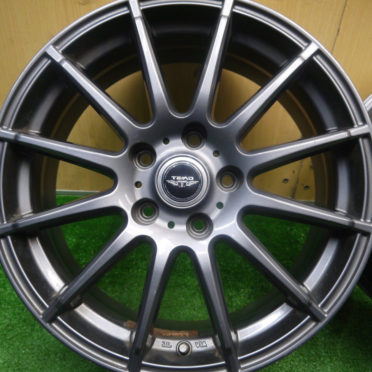 4本価格★TEAD weds テッド ウェッズ 17インチ ホイール 17×7J PCD114.3/5H★5111002Hホ