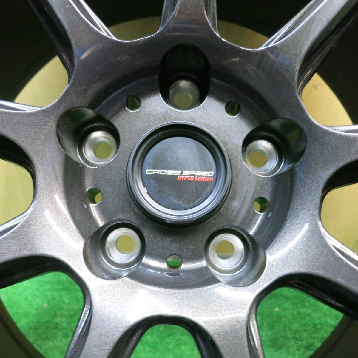 タイヤほぼ未使用！24年！キレイ★スタッドレス CROSS SPEED RS9 HYPER Edition 245/45R18 ネクセン ウィンガード アイス2 クロススピード 18インチ PCD114.3/5H★5052309AKス