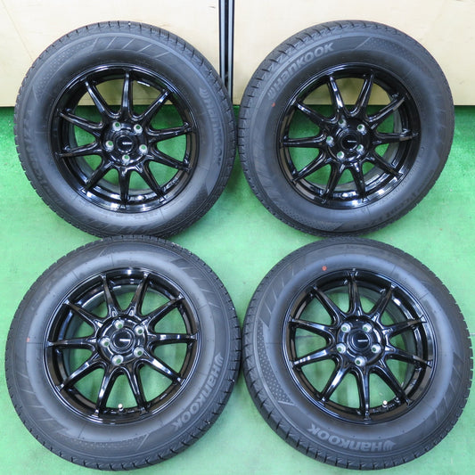 *送料無料* バリ溝！23年！キレイ！9.5分以上★プリウス等 G-SPEED 195/65R15 スタッドレス ハンコック ウインター アイセプト IZ2A Gスピード 15インチ PCD100/5H★4080106イス