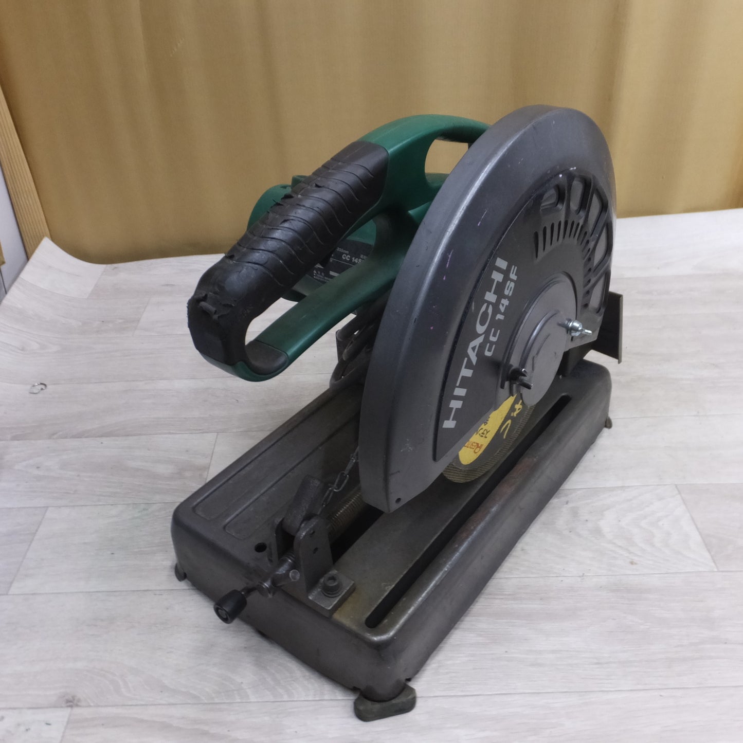 [送料無料] ◆日立工機 355mm 高速 切断機 100V CC14SF 養生版付き 電動 工具◆