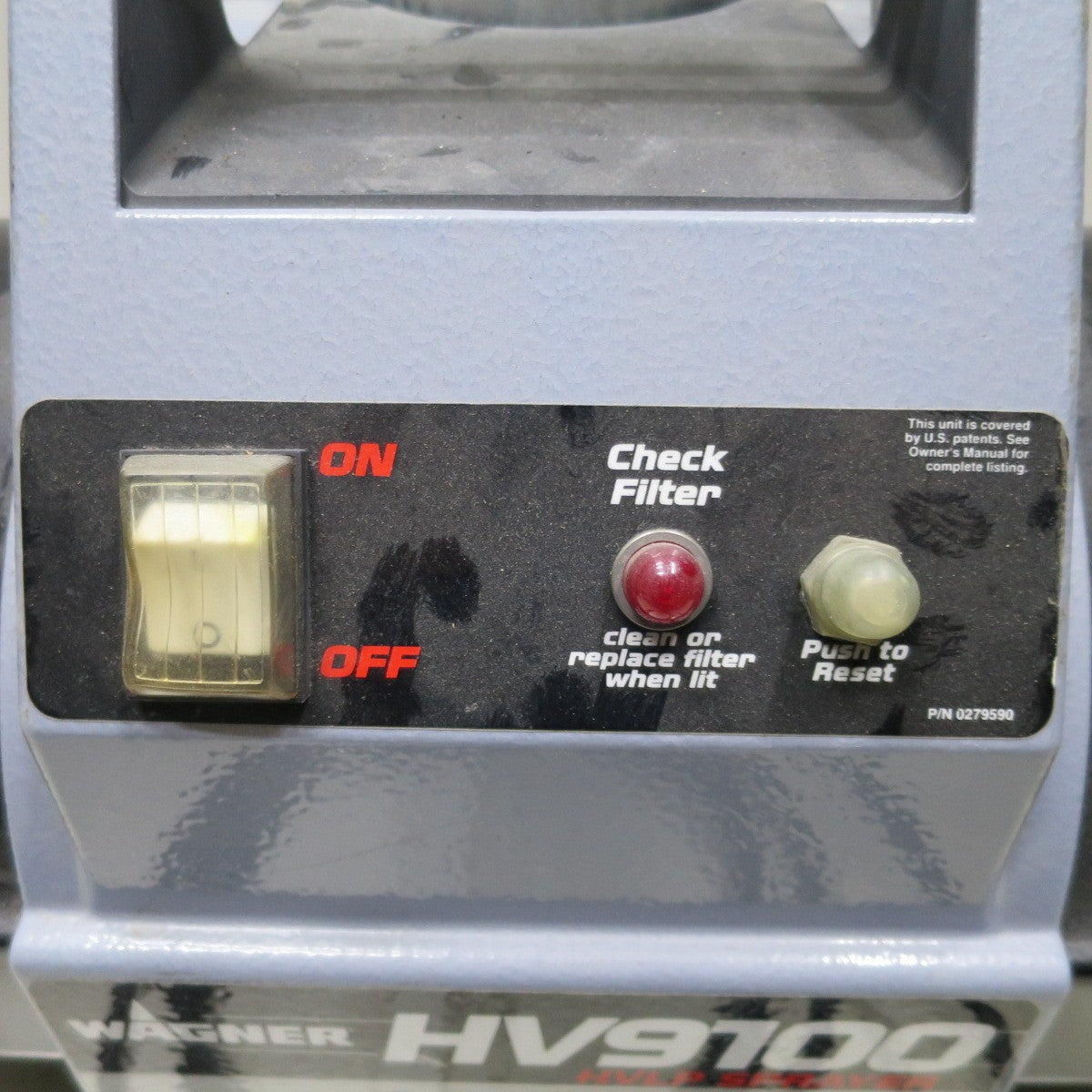 [送料無料] ホース付き◆WAGNER ワグナー 温風 低圧 塗装機 HV9100 タービン ユニット キャップ スプレー ガン◆