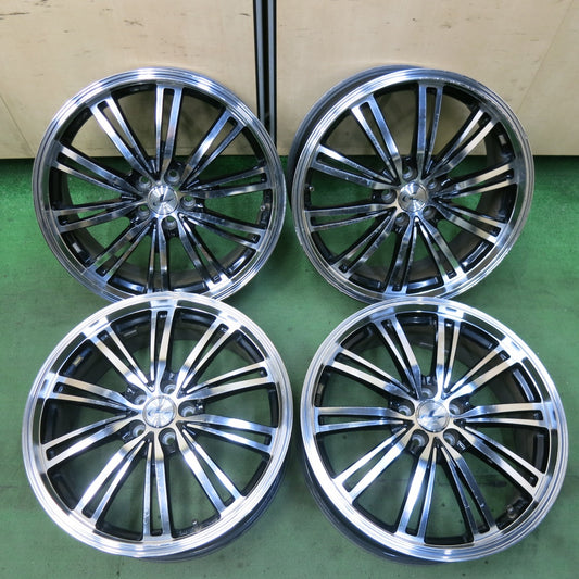 4本価格★プリウス 等 LEONIS TR weds 18インチ 18×7J レオニス ウェッズ PCD100/5H★5071101SYホ