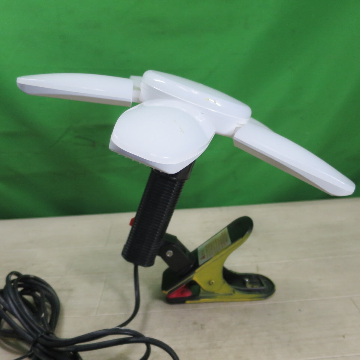 ☆高儀 5枚羽 LED クリップ ライト LL-55 100V 熱田資材 SUPER LUMINE X スーパールミネX 屋内用 110V 照明 機器 投光器☆