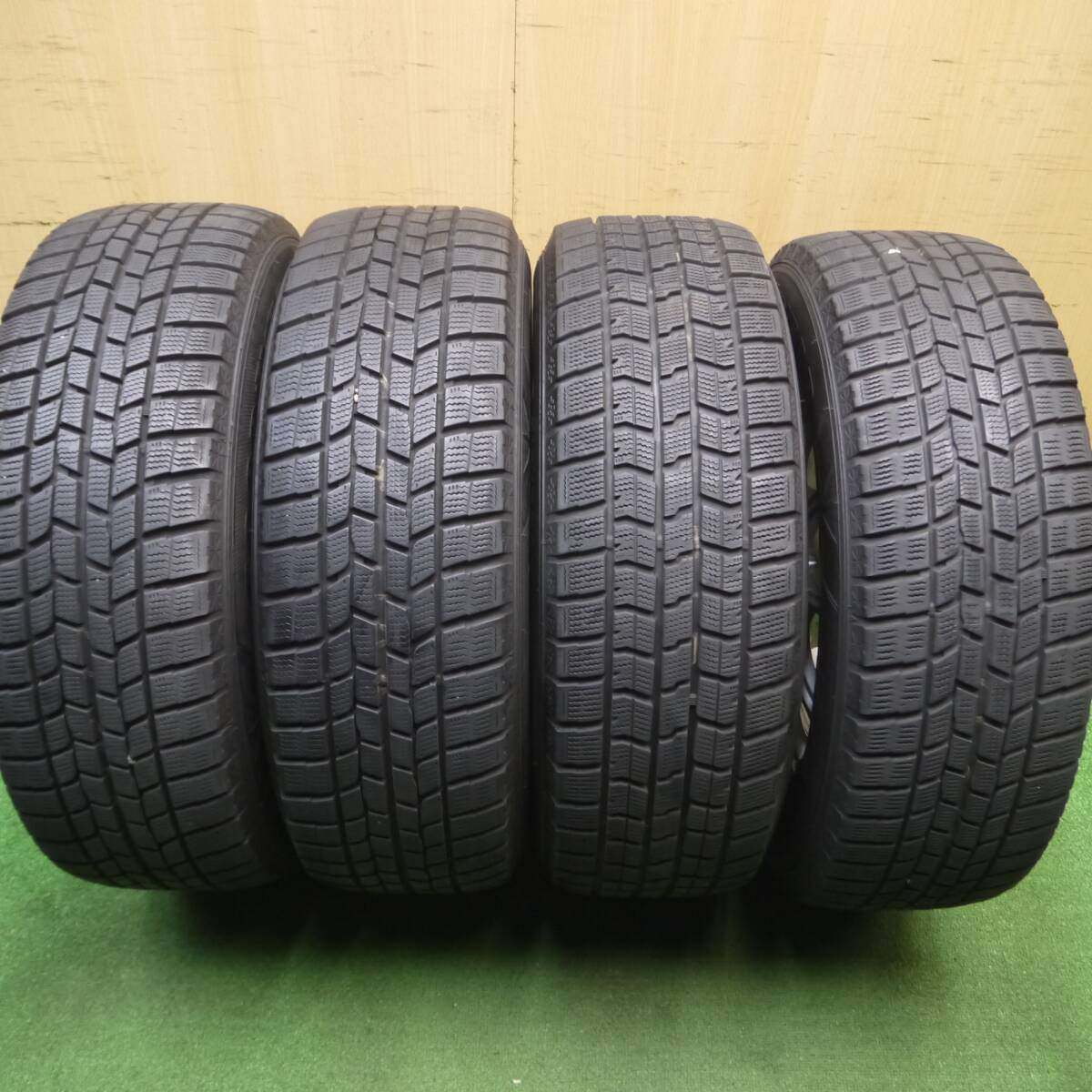 4本価格◎スタッドレス 215/65R16 グッドイヤー アイスナビ6 ravrion LUMIERE ラブリオン 16インチ PCD114.3/5H◎5011503Hス