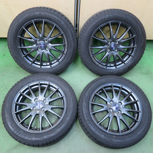 バリ溝！23年！キレイ！9分★スタッドレス 185/60R16 ヨコハマ アイスガード iG70 VELVA SPORTZ ヴェルヴァ 16インチ PCD100/4H★6032406イス