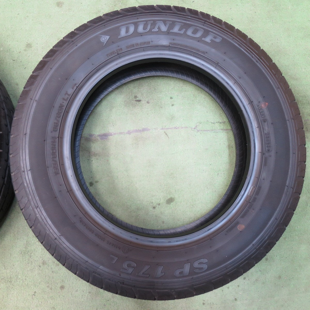 バリ溝！23年！9.5分★155/80R14 88/86N ダンロップ SP175L タイヤ 14インチ プロボックス サクシード 等★6021104イノタ