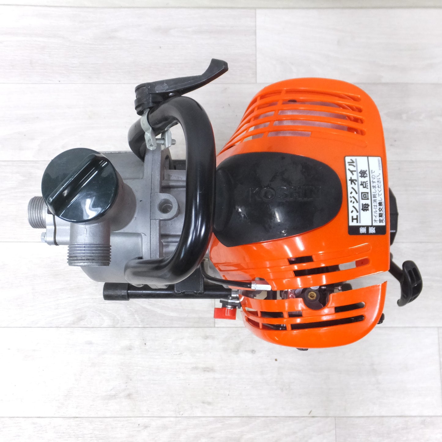 [送料無料] キレイ◆KOSHIN 工進 ハイデルスポンプ SEV-25F エンジンポンプ 超軽量 4サイクル◆