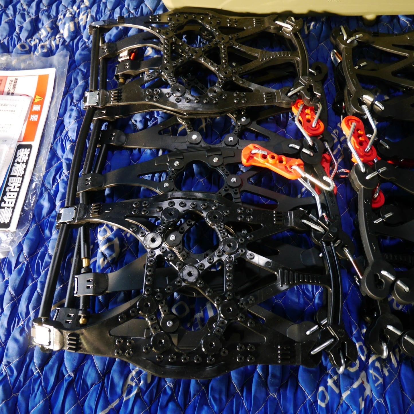 [送料無料] 未使用☆CARMATE BIATHLON QUICK EASY 非金属 タイヤ チェーン QE5 165/65R15 175/65R14 185/55R15 等 現状品☆