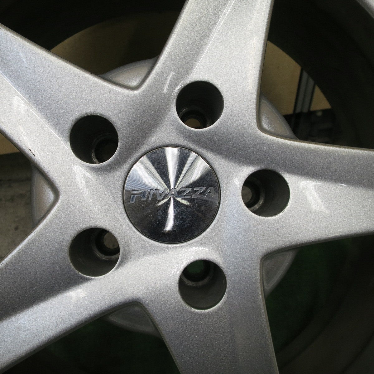4本価格★RIVAZZA TUNER ENKEI 18インチ ホイール リヴァッツァ チューナー エンケイ 18×7.5J PCD114.3/5H★6070301NGホ
