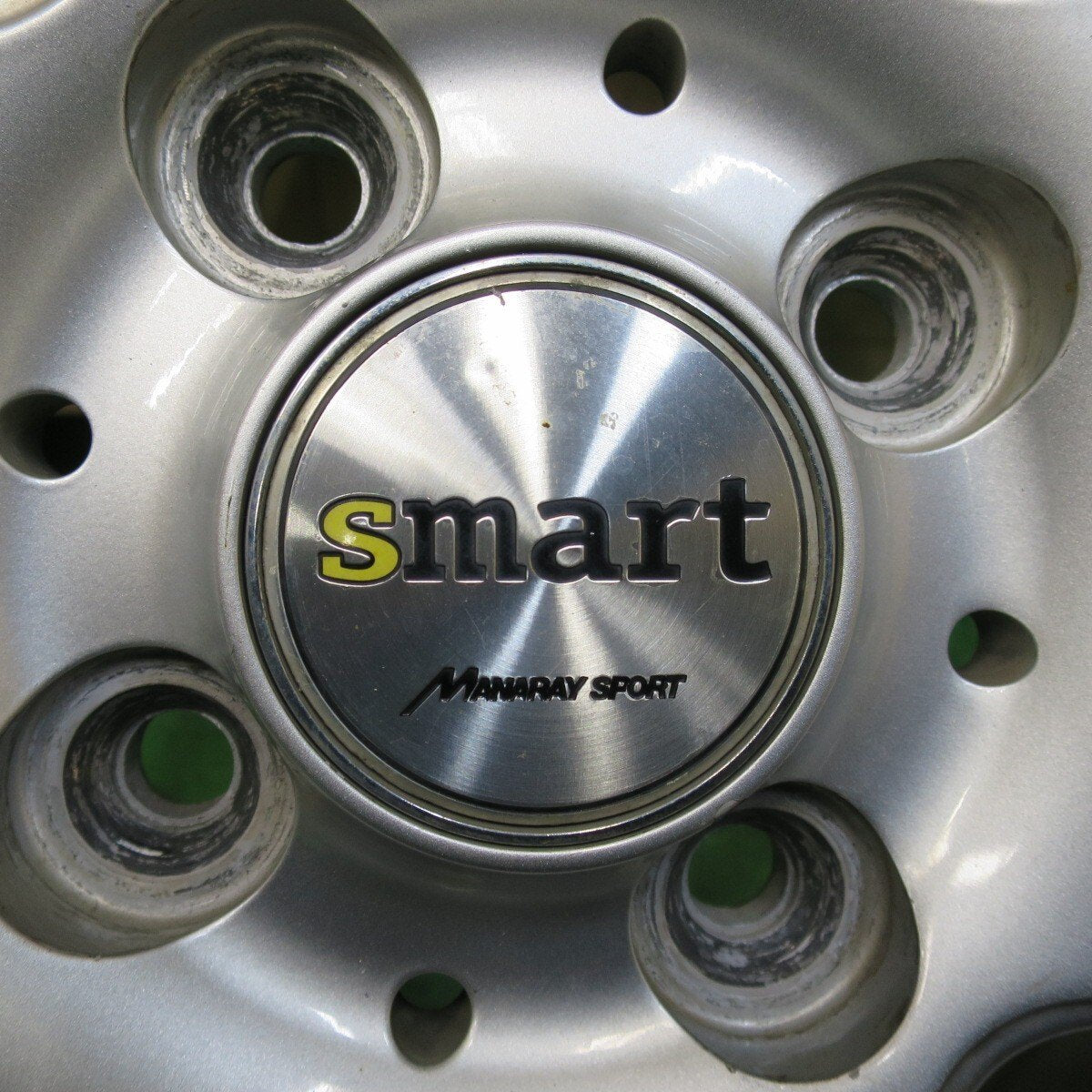 バリ溝！23年！ほぼ10分★スタッドレス 145/80R13 ブリヂストン ブリザック VRX2 smart MANARAY SPORT マナレイ 13インチ PCD100/4H★4123018イス