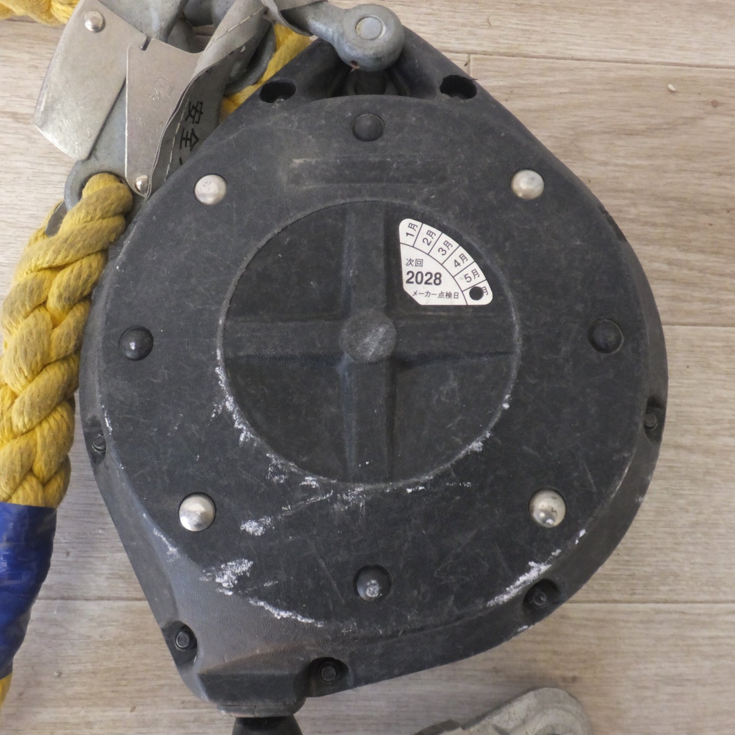 [送料無料] ★キョーワ KYOWA キョーワ式 安全ブロック SAFETY BLOCK ワイヤロープタイプ LB-12 12m　最大使用質量 85kg(7)★