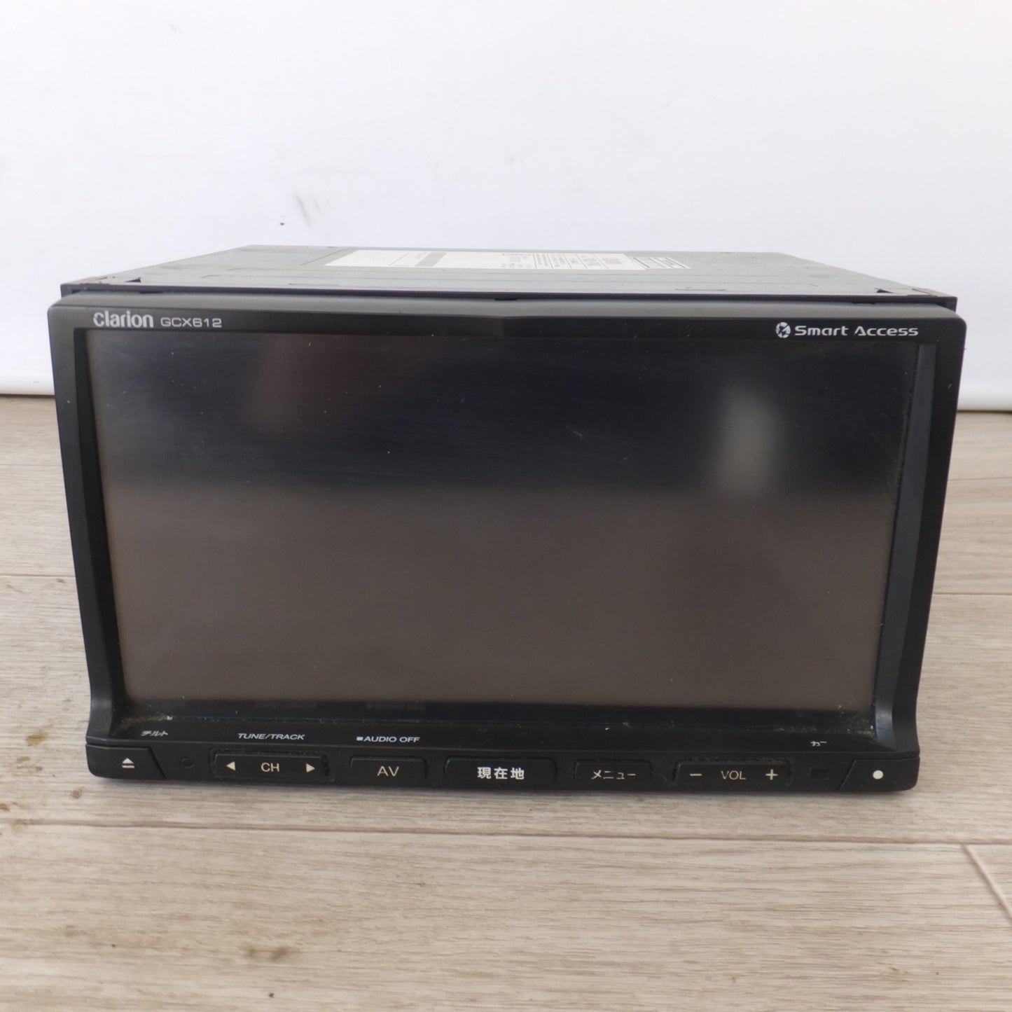 [送料無料] ★クラリオン製 スズキ 純正 AV一体型メモリータイプナビゲーション 99000-79Y42 GCX612(7★