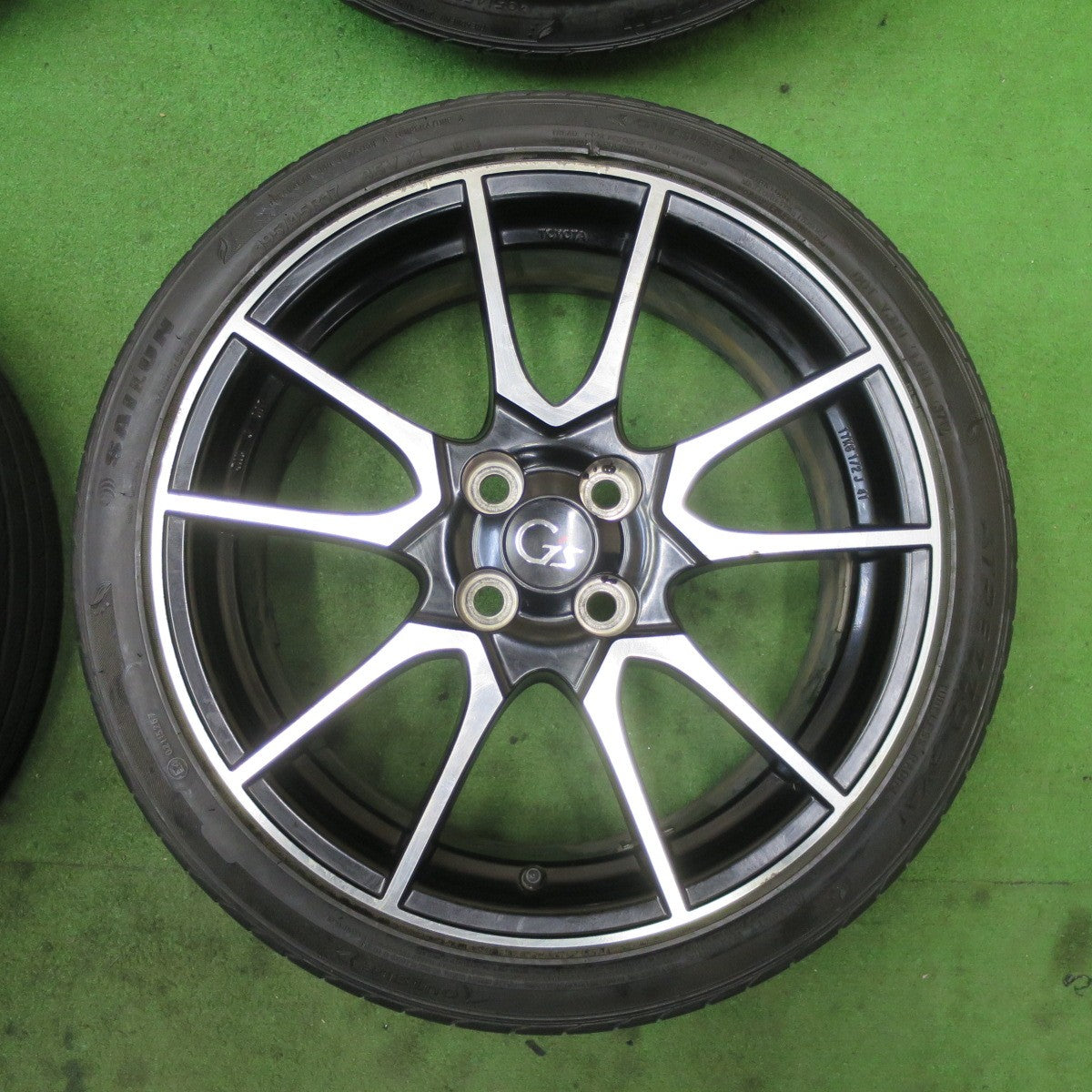 4本価格★トヨタ アクア G's 純正 195/45R17 サイルン ATREZZO SVA1 17インチ PCD100/4H★5091704TTノ