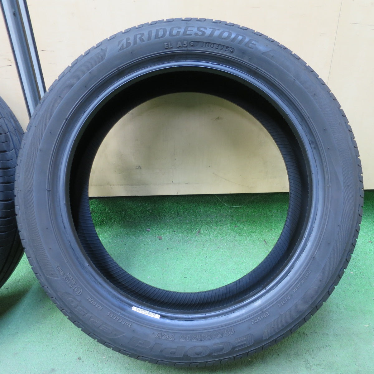 4本価格！25年◎165/55R15 ブリヂストン エコピア EP150 タイヤ 15インチ スペーシア タント N-BOX ルークス ワゴンＲ ムーヴ キャンバス 等◎6100203NGノタ