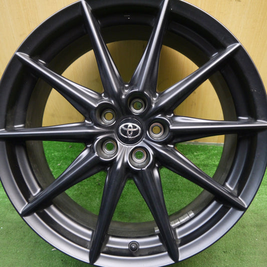 新車外し！1本★トヨタ GR 86 スバル BRZ 純正 ホイール 18インチ 18×7.5J PCD100/5H★5070403Hホ