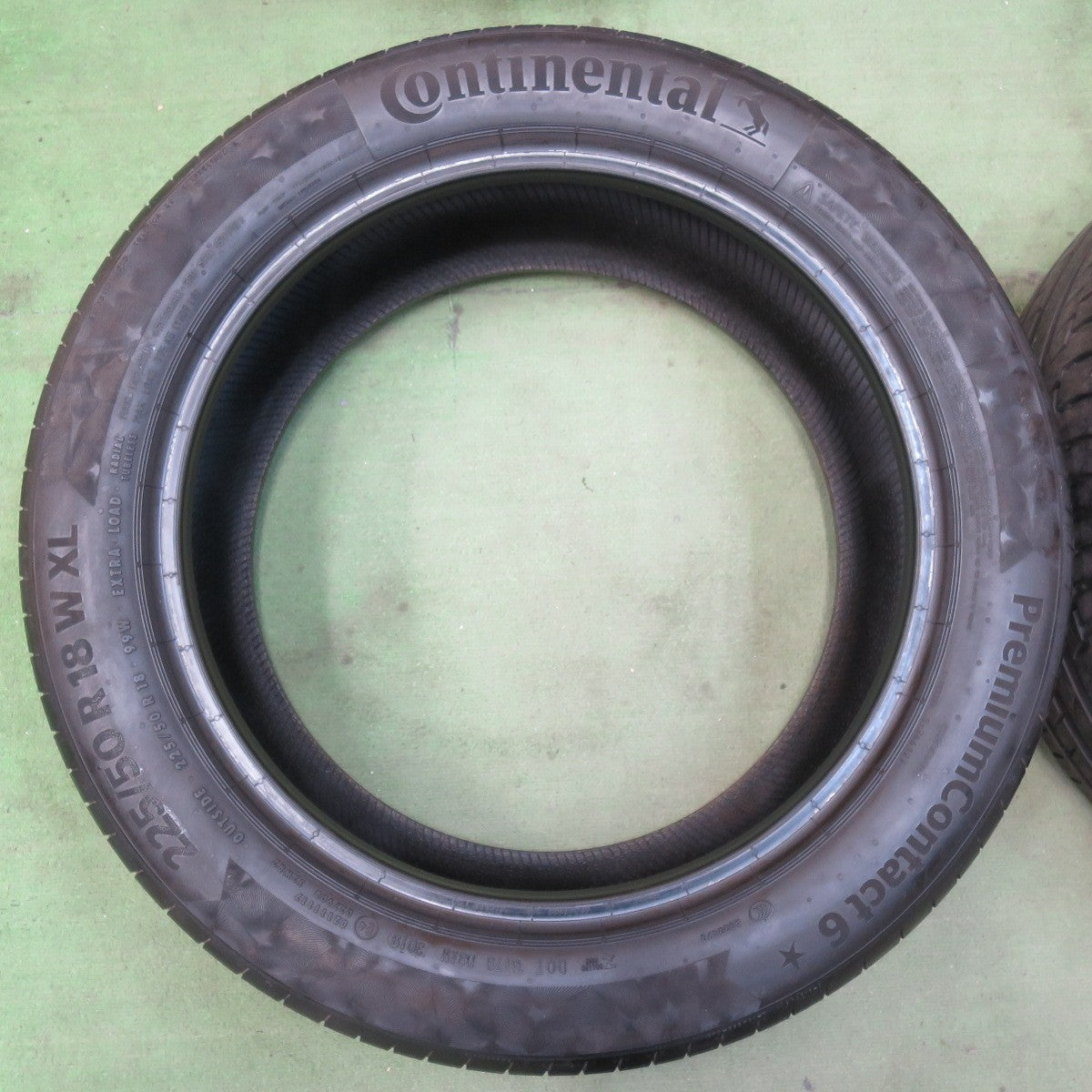 バリ溝！ほぼ10分★225/50R18 コンチネンタル プレミアムコンタクト6 タイヤ 18インチ BMW MINI クロスオーバー C-HR 等★5102807イノタ