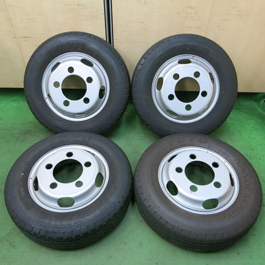 綺麗 21年★トラック タイヤ 195/75R15 109/107L トーヨー ナノエナジー M132A TOPY スチール 115-8C PCD208/5H★5030703ナノ