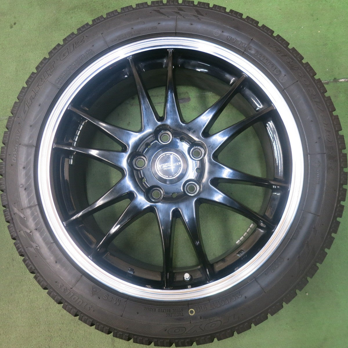 バリ溝！21年！キレイ！9.5分★スタッドレス 215/50R17 トーヨー ガリット GIZ X CROSS SPEED PREMIUM クロススピード 17インチ PCD114.3/5H★5120105SKス