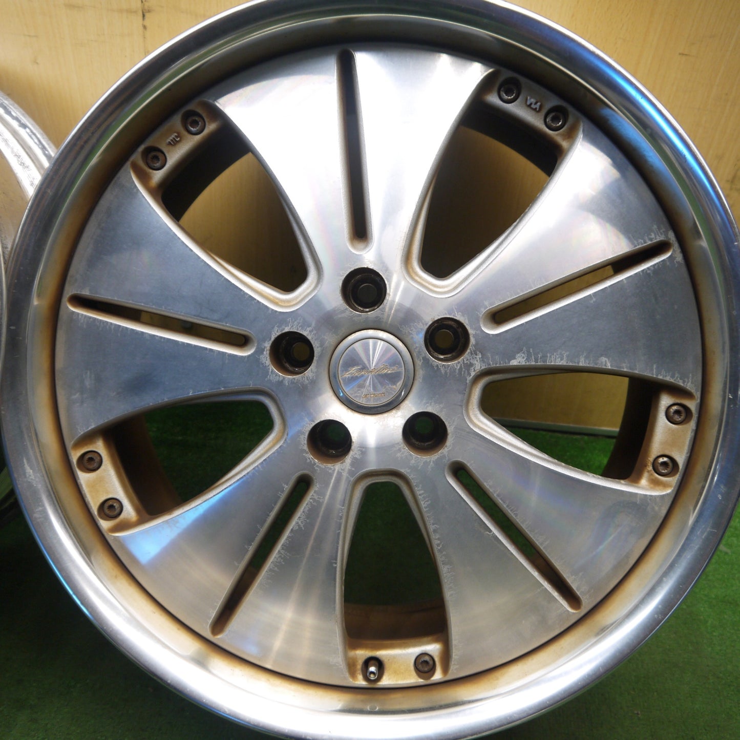 4本価格★WORK Euroline EN2N ワーク ユーロライン 19インチ 19×8.5JJ 19×9.0J PCD114.3/5H★5100606Hホ