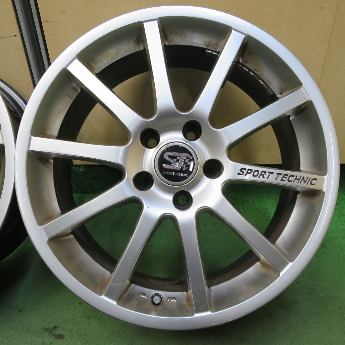 4本価格◎ボルボ 等 SPORT TECHNIC MONO10 17インチ ホイール スポーツテクニック SPORTECHNIC 17×7JJ PCD108/5H◎6080301NGホ